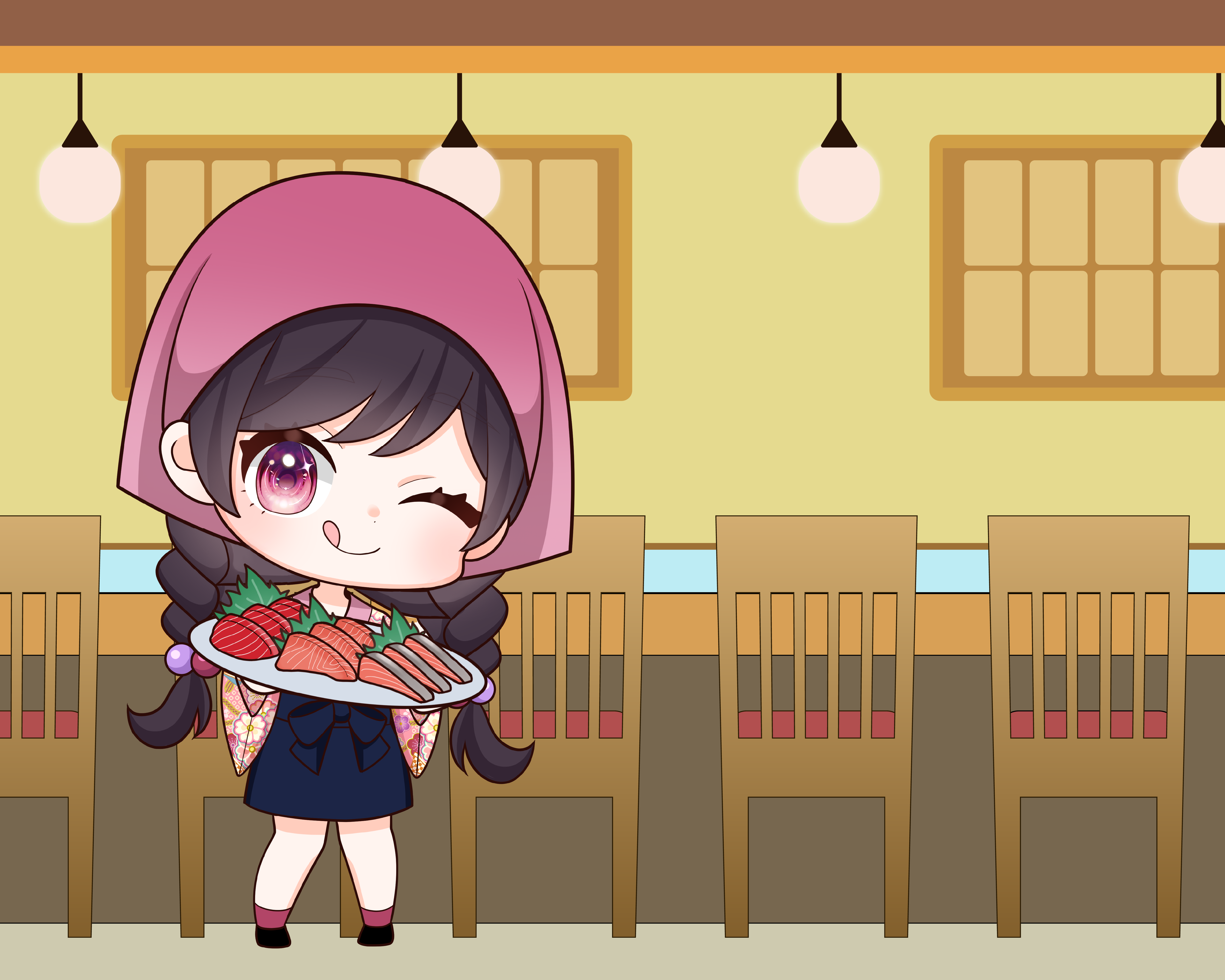 背景あり1